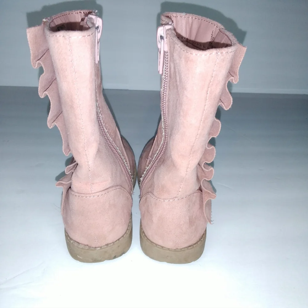 Cat & Jack Girls Pink Boots